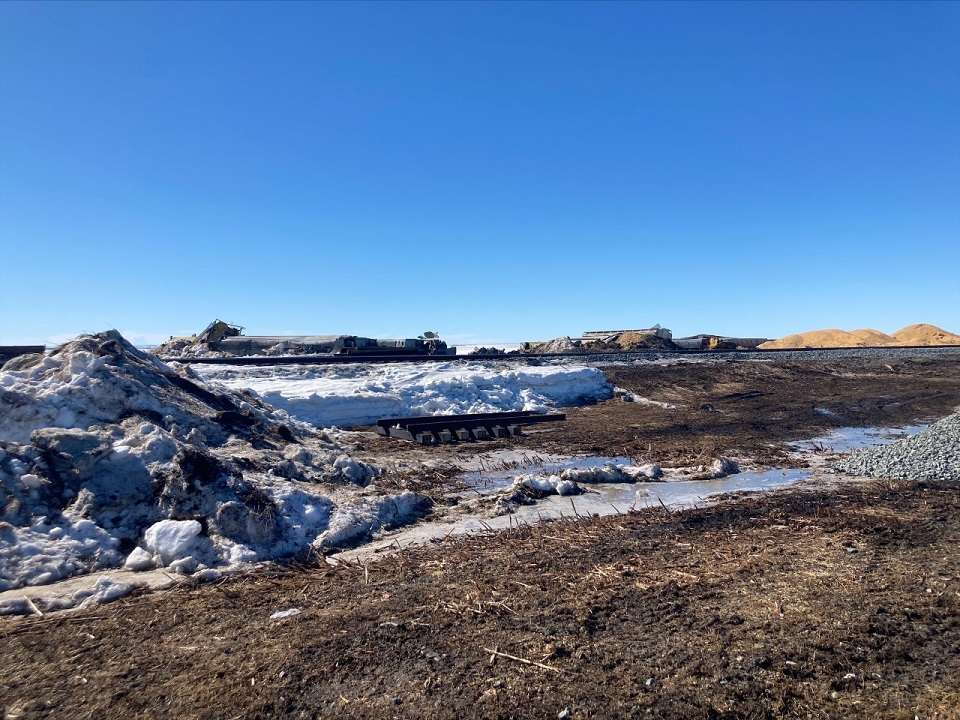 Second train derailment in a week near Rouleau Local news, Weather